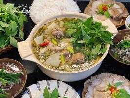 Quán lẩu gà lá é ngon ở Hải Phòng