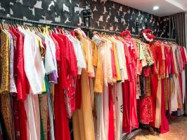 Shop bán áo dài may sẵn đẹp nhất Quận 1, TP. HCM