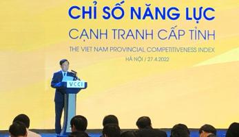 Tỉnh, thành phố có chỉ số năng lực cạnh tranh cấp tỉnh Việt Nam hiện nay