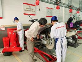 Địa chỉ bảo dưỡng xe máy Honda uy tín nhất Hà Nội