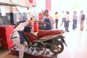 Trung tâm bảo dưỡng xe máy Honda uy tín nhất tỉnh Vĩnh Phúc