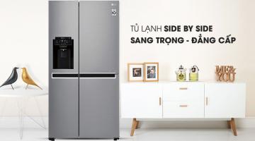 Tủ lạnh Side by Side chất lượng và được yêu thích hàng đầu hiện nay