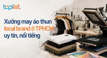 Xưởng may áo thun local brand ở TPHCM uy tín, nổi tiếng