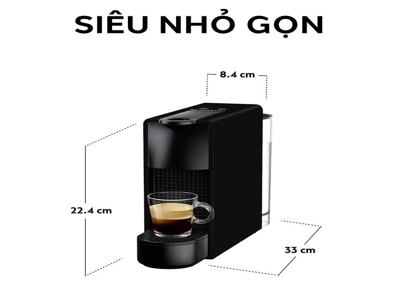 Máy pha cà phê Nespresso Essenza Mini Đen