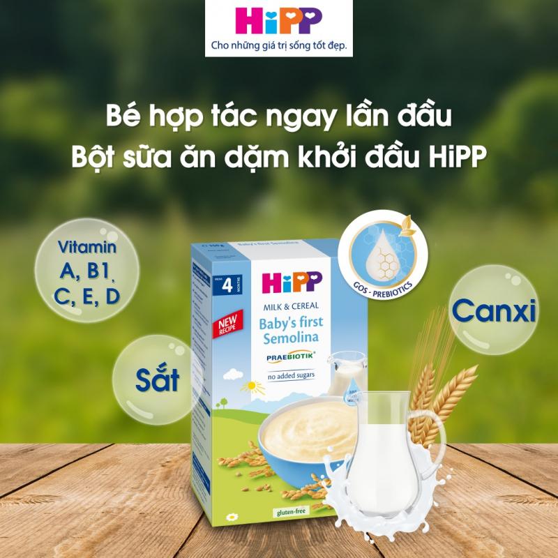 Bột ăn dặm HiPP