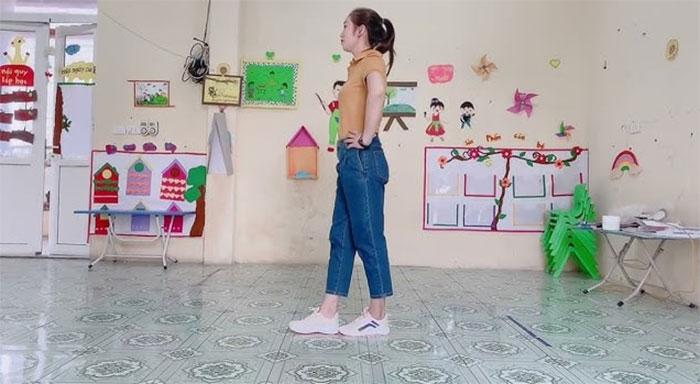 Giáo án đi nối bàn chân tiến lùi - mẫu 1