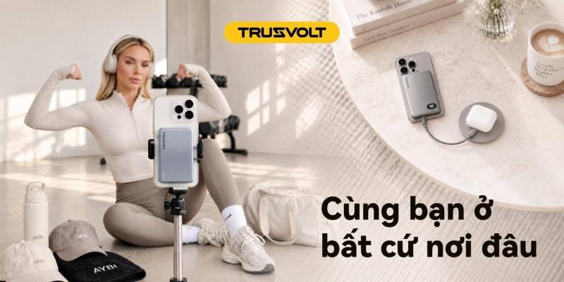 Pin sạc dự phòng Trusvolt