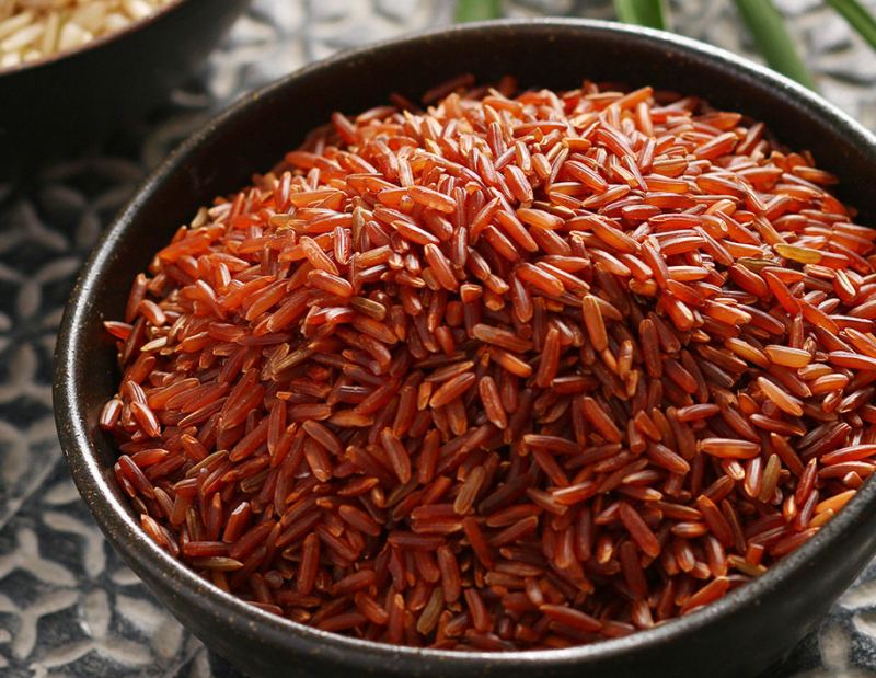 Brown rice is rich in antioxidants