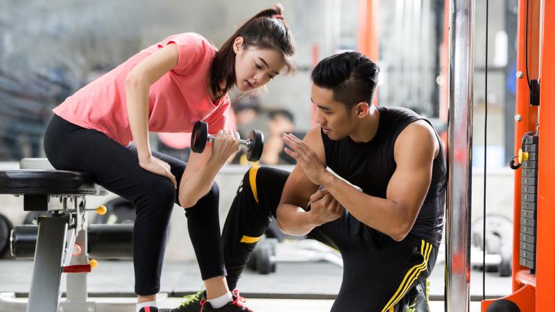 Tập gym giúp xương chắc khỏe