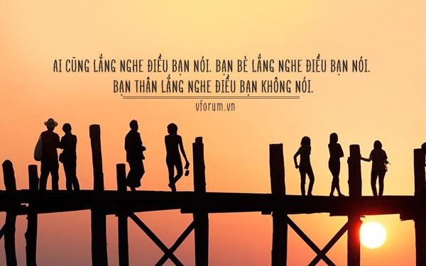 Ngoài tình mẫu tử, tình thầy trò, thì tình bạn là một nhu cầu rất lớn của con người sống trong xã hội.