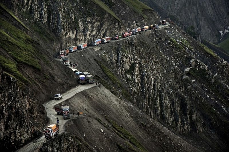 Đường Zoji Pass ở  Ấn Độ