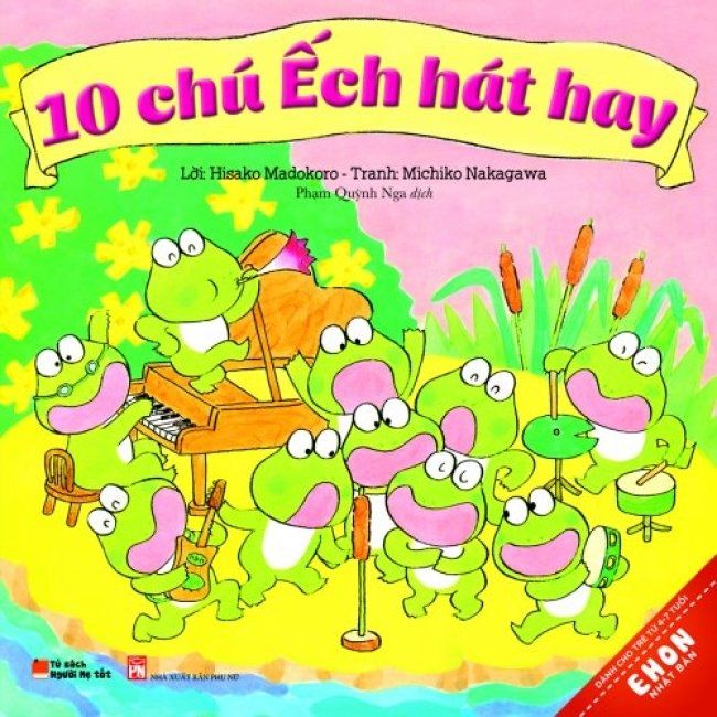 10 chú ếch hát hay