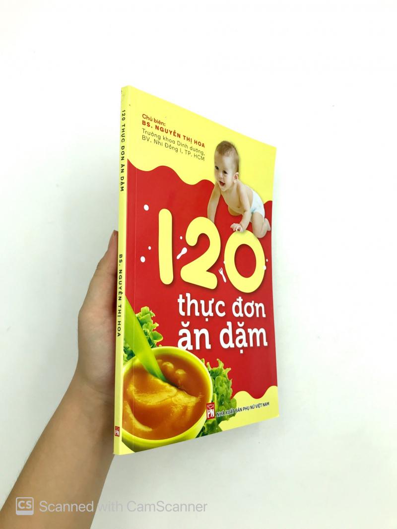 120 thực đơn ăn dặm