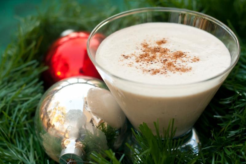 Eggnog kem tươi (coktail trứng)