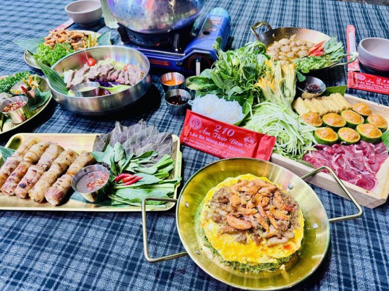 210 Quán - lẩu bò Mông Cổ