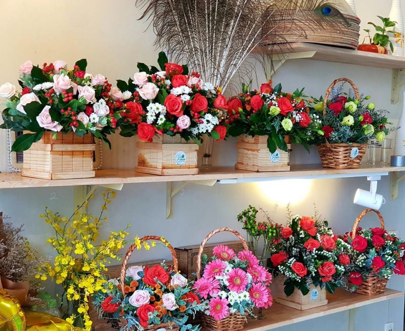 Shop hoa tươi đẹp nhất quận Bình Thạnh, TP. HCM