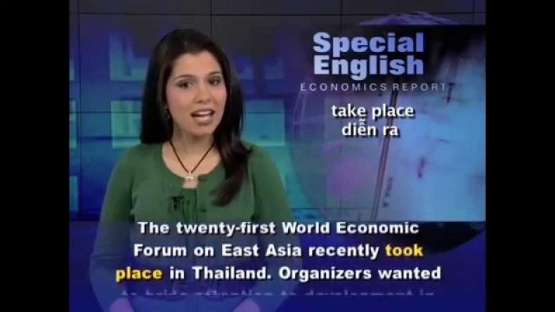 Giao diện trang web  VOA Special English