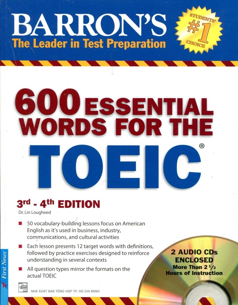 600 ESSENTIAL WORDS FOR THE TOEIC