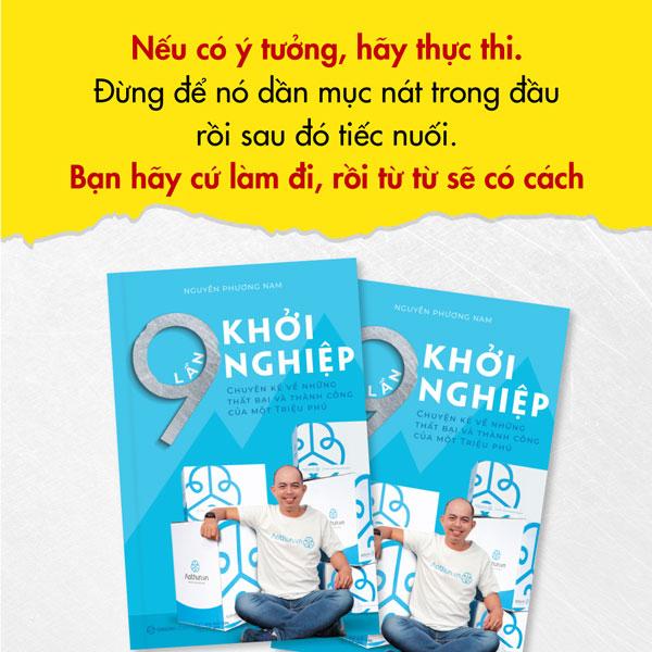 9 Lần khởi nghiệp - Chuyện kể về những thất bại và thành công của một triệu phú