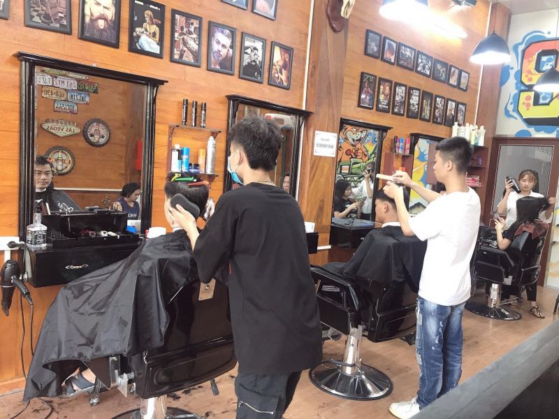 Tiệm cắt tóc nam đẹp và chất lượng nhất Bắc Giang