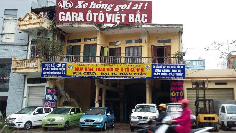 Xưởng/Gara sửa chữa ô tô uy tín và chất lượng ở Thanh Hóa