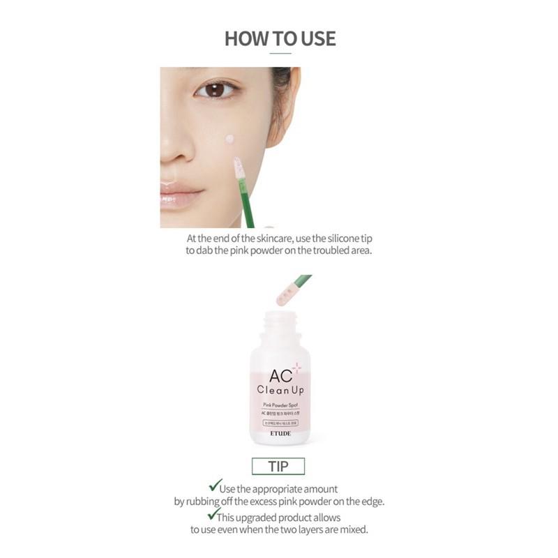 Etude AC Clean Up Pink Powder Spot