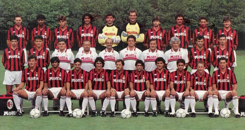 Đội hình huyền thoại của AC Milan giai đoạn 1991 - 1993.