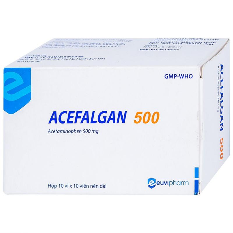 Acefalgan là thuốc gì?