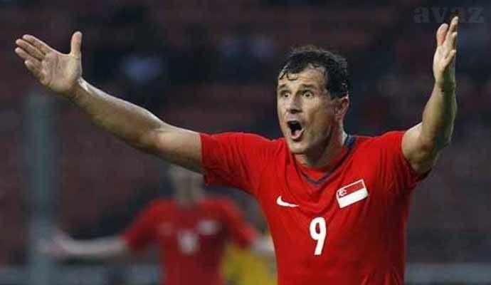 Aleksandar Duric trong màu áo Singapore