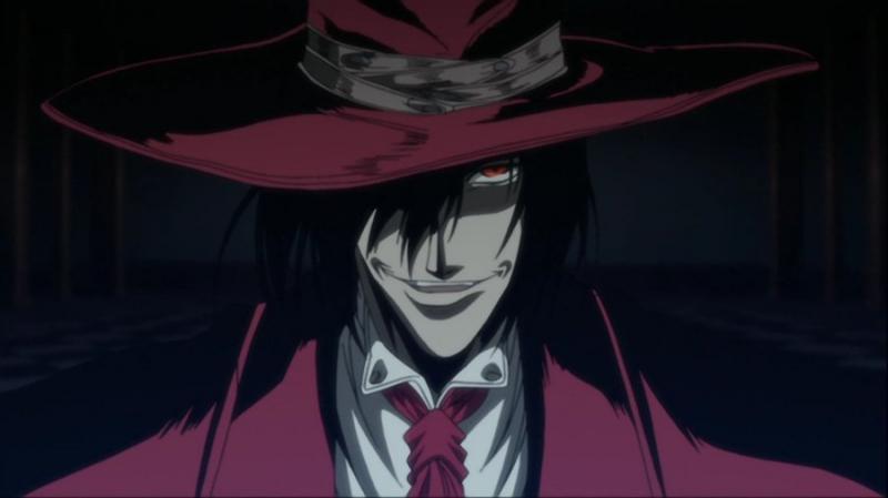 Nụ cười ma quái của ma cà rồng Alucard