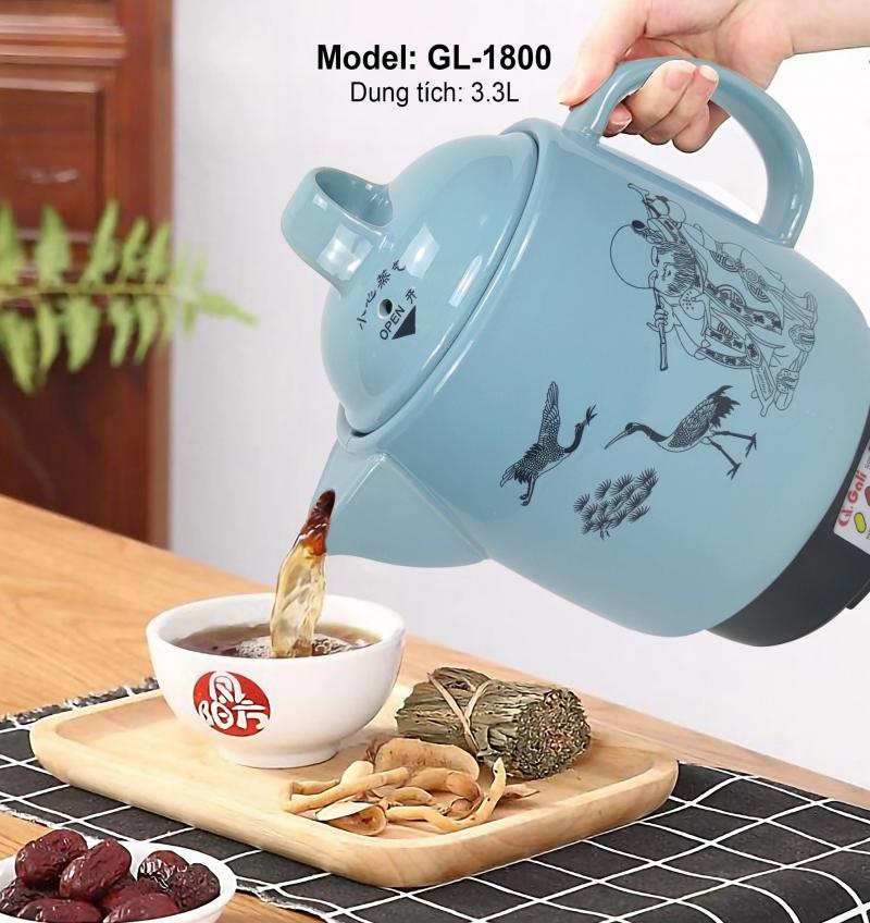 Ấm sắc thuốc Gali GL-1800