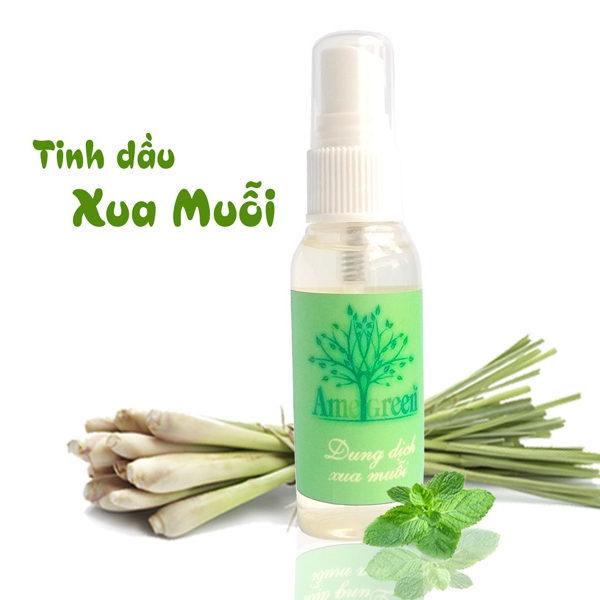 Tinh dầu xua muỗi Sả, bạc hà của AmeGreen