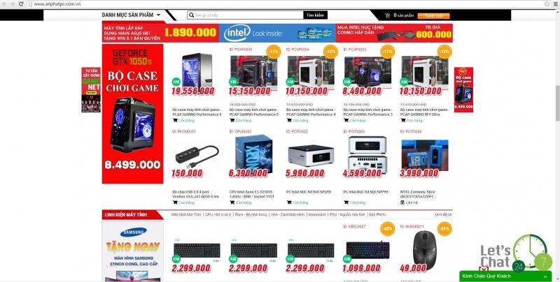 Trang chủ của An Phát PC