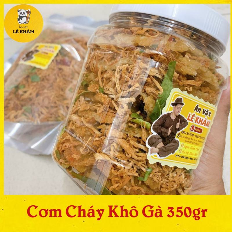 Cơm cháy khô gà