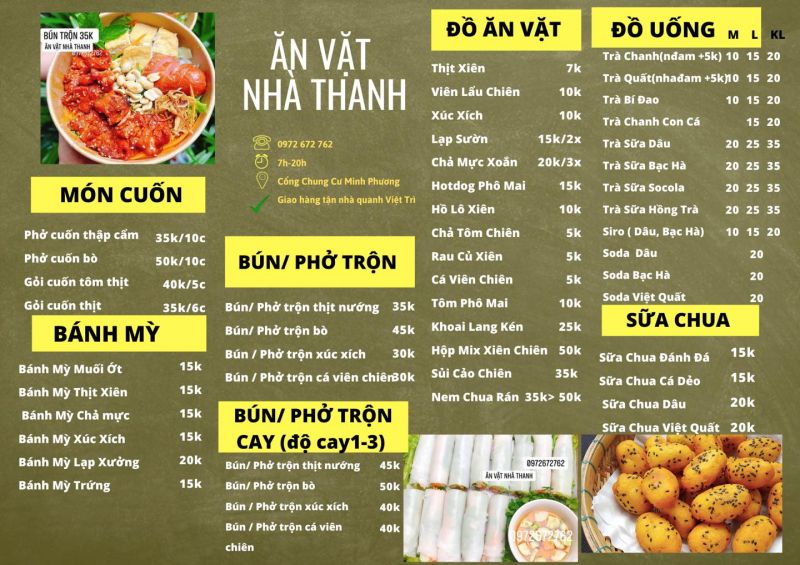 Ăn vặt nhà Thanh