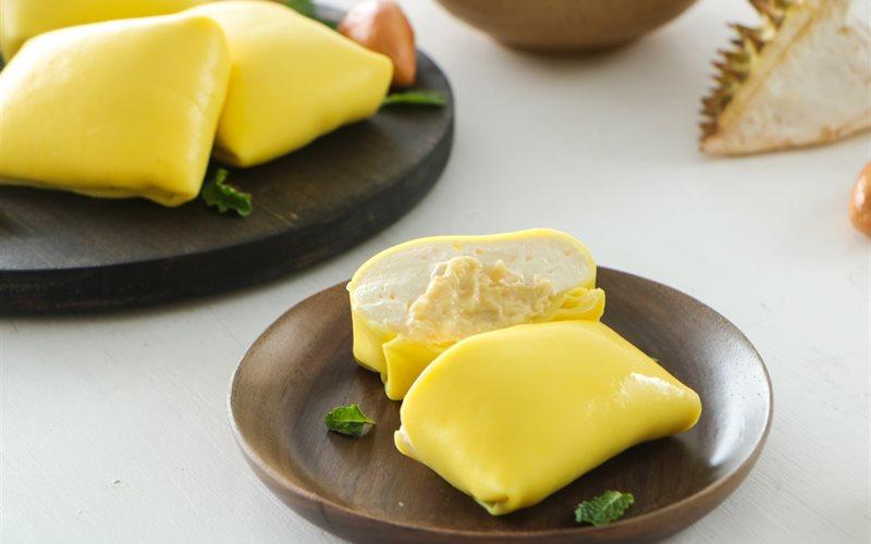 Ăn Vặt Sài Gòn - Bánh Crepe Sầu Riêng Ngàn Lớp