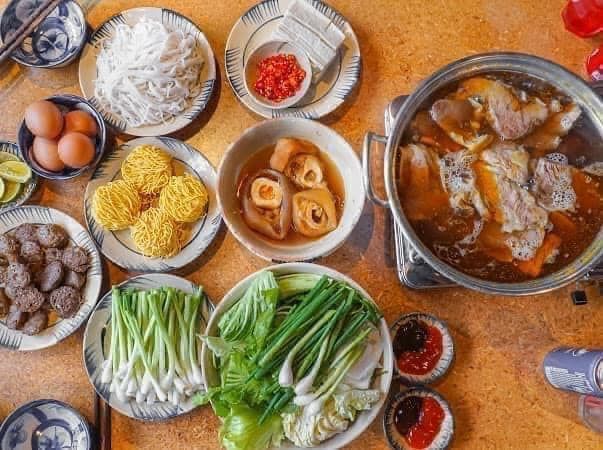 An Viên - bún bò Huế - lẩu bắp bò mắm ruốc