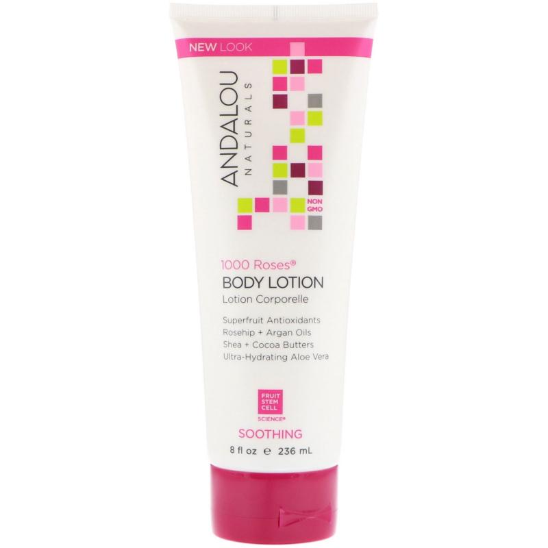 Andalou Naturals 1000 Roses Soothing Body Lotion