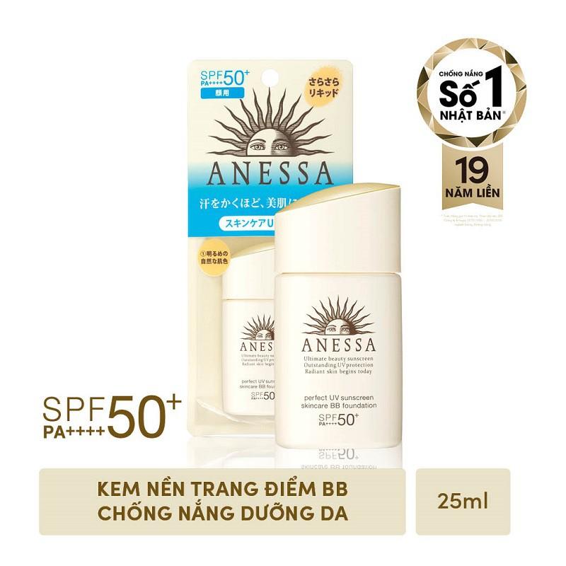 Kem nền trang điểm Anessa BB chống nắng dưỡng da SPF 50+ PA++++