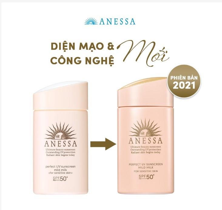 Anessa Perfect UV Sunscreen Mild Milk SPF 50+ PA++++