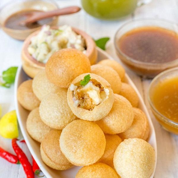 ﻿Anh Bắp Pani Puri Ấn Độ