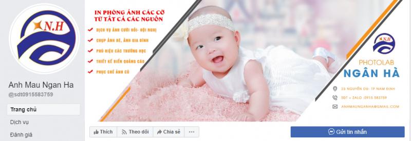 Fanpage của PhotoLab Ngân Hà