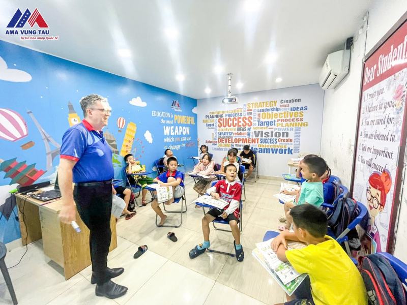 Học viên tại Anh ngữ AMA Vũng Tàu.