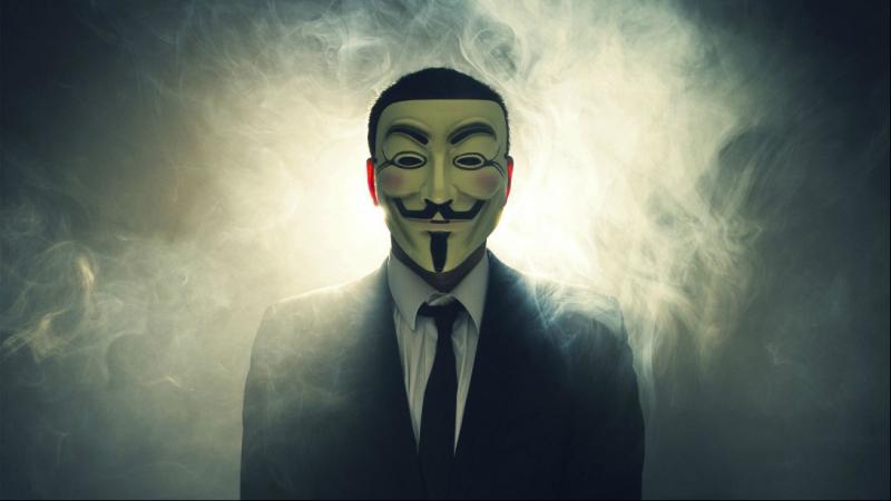 Anonymous nổi tiếng với biểu tượng mặt nạ Guy Fawkes