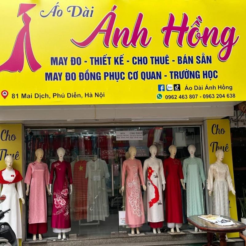 Áo Dài Ánh Hồng