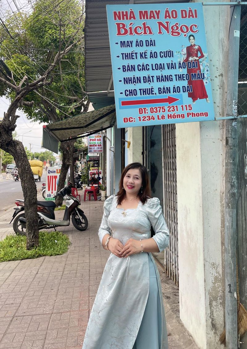 Áo Dài Bích Ngọc