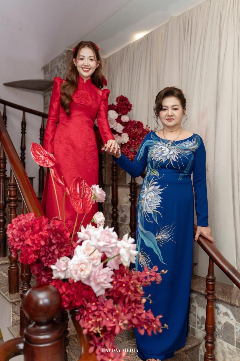 Áo dài cưới Minh Châu