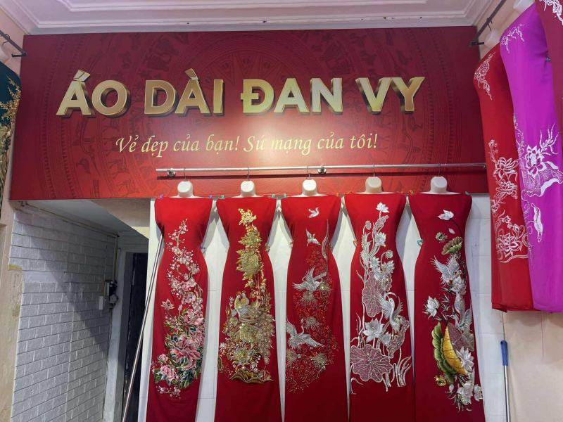 Áo Dài Đan Vy