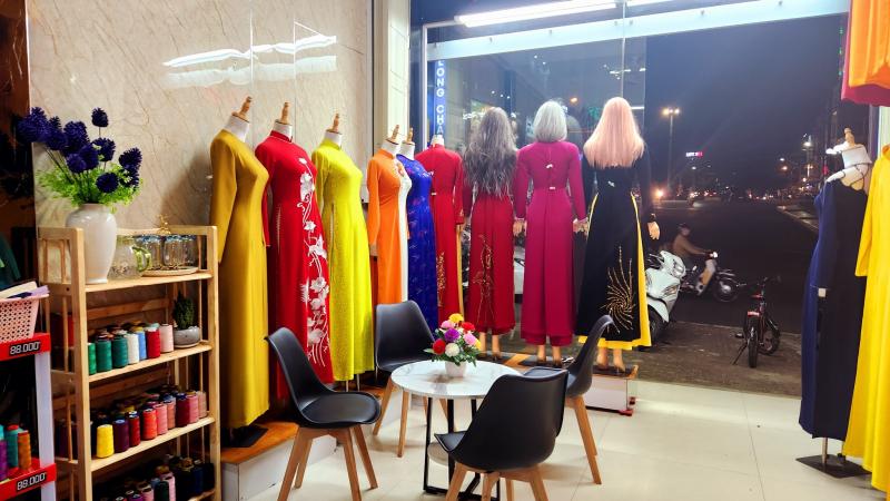 Áo Dài Hồng Hạnh