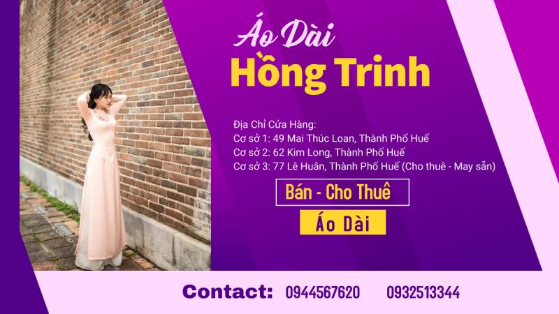 Áo Dài Hồng Trinh